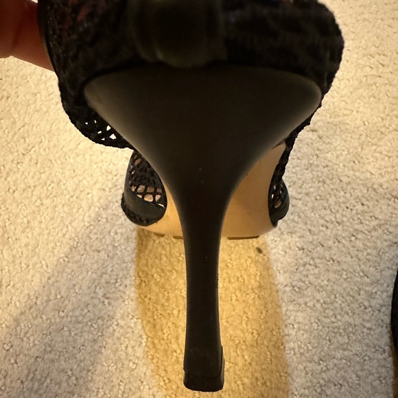 Bottega Veneta stretch lace up sandals/ heels - Picture 4 of 4